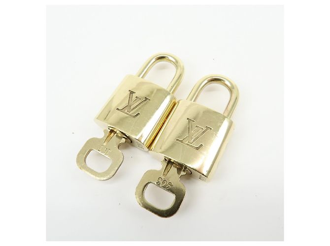 Louis Vuitton Lotto di 10 Lucchetti e Chiavi Gold - vista 12