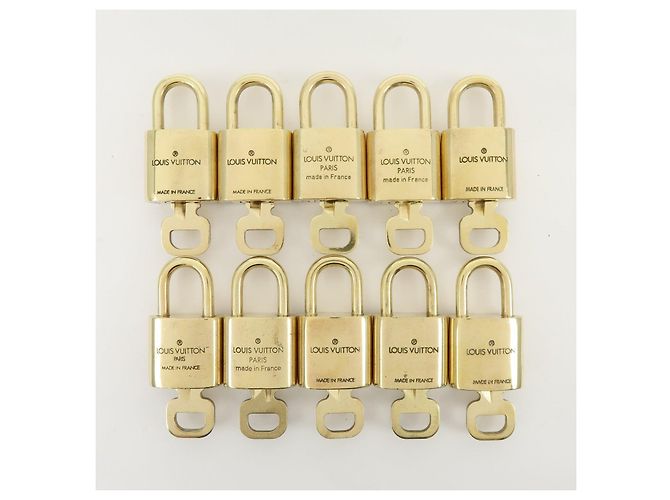 Louis Vuitton Lotto di 10 Lucchetti e Chiavi Gold - vista 2