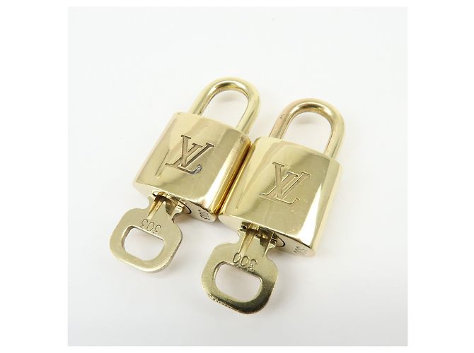 Louis Vuitton Lotto di 10 Lucchetti e Chiavi Gold - vista 7