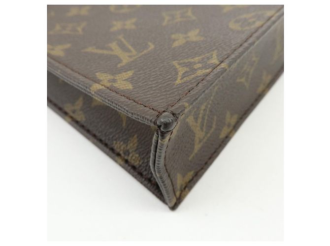 Louis Vuitton Monogram Petit Sac Plat Borsa 2Way Borsa a Mano e a Spalla M69442 - vista 14