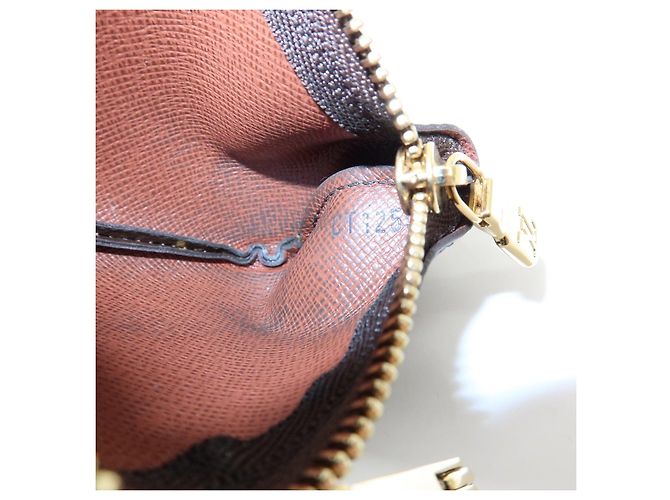 Louis Vuitton Monogram Pochette Cles Coin Case Key Case M62650 - vista 20