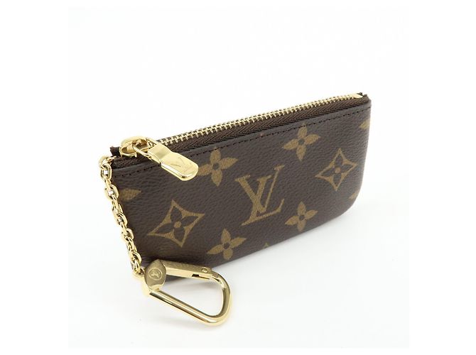 Louis Vuitton Monogram Pochette Cles Coin Case Key Case M62650 - vista 4