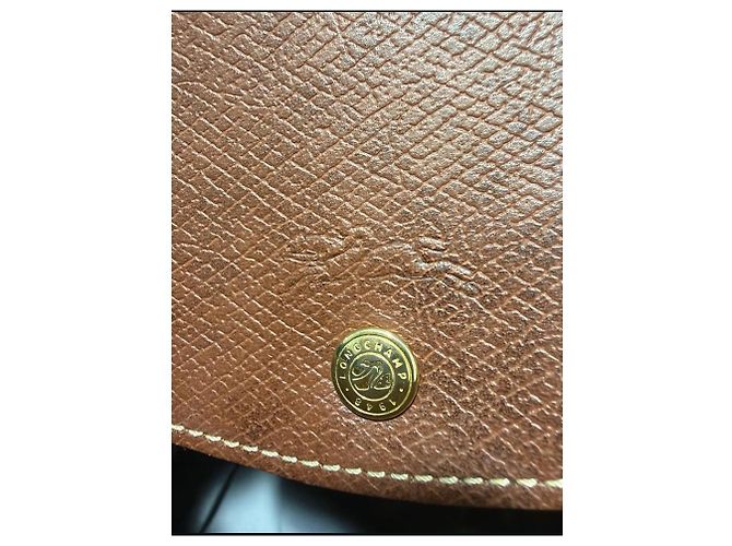 Sac à dos Longchamp Le Pliage Nylon Cuir Beige - vue 2