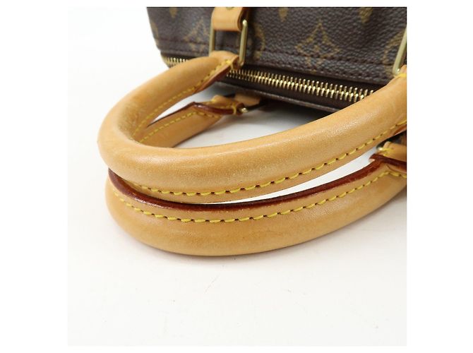 Louis Vuitton Monogram Speedy 25 Boston Bag Hand Bag Brown M41528 - vista 8