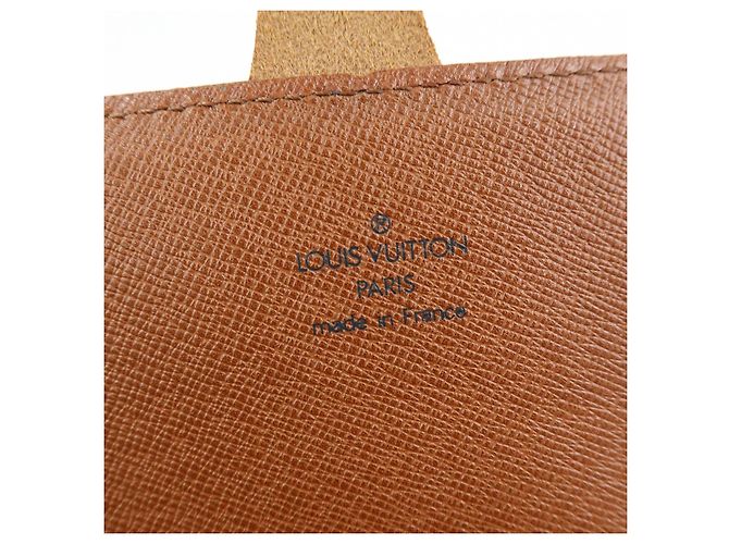 Borsa a tracolla Louis Vuitton Monogram Cartouchiere MM Marrone M51253 - vista 22