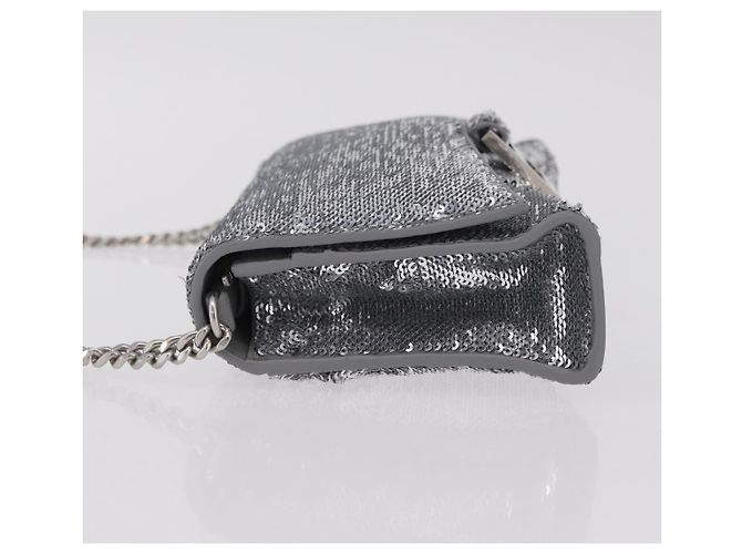 Balenciaga Hourglass Chain Leather with Sequins - vista 4