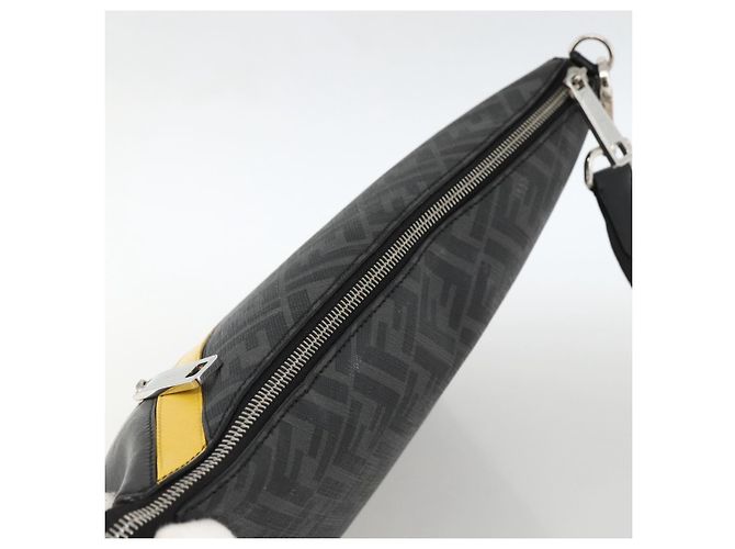 Fendi Bolso Zucca PVC Negro - vista 6
