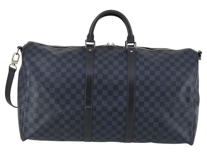 Louis Vuitton Damier Cobalt Keepall Bandouliere 55 - vista 13