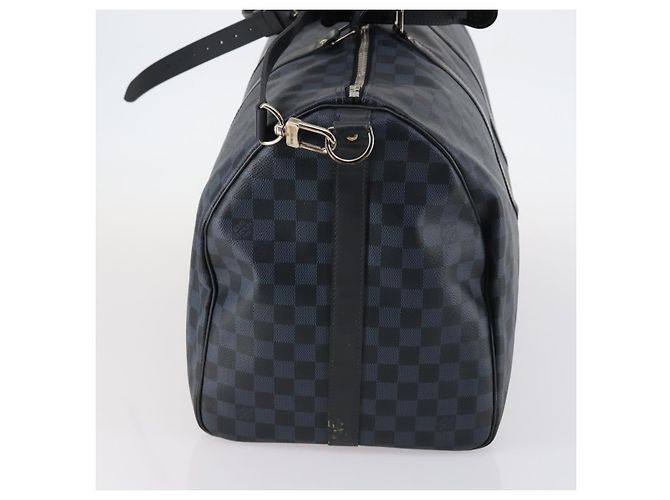 Louis Vuitton Damier Cobalt Keepall Bandouliere 55 - vista 4