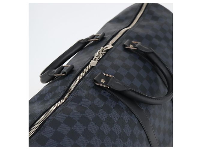 Louis Vuitton Damier Cobalt Keepall Bandouliere 55 - vista 6