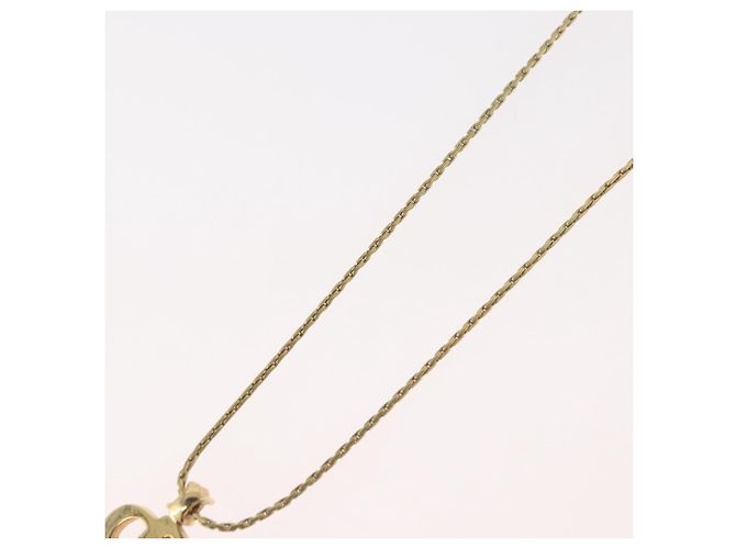 Collana Christian Dior Logo CD Metallo Dorato - vista 10