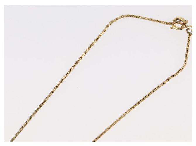 Collana Christian Dior Logo CD Metallo Dorato - vista 12