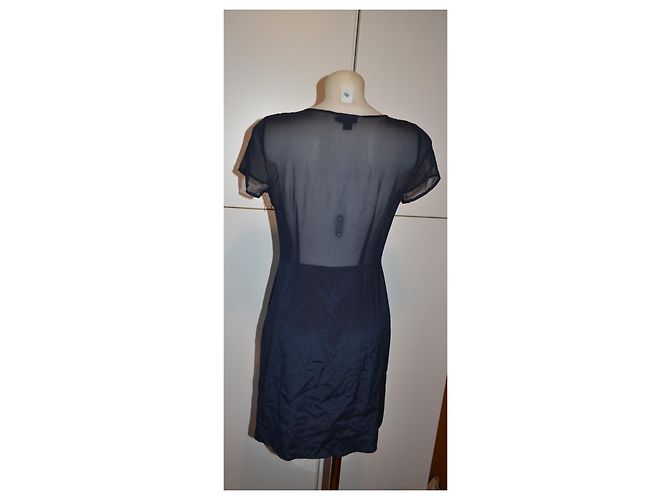 DKNY Abito con Paillettes Blu Navy - vista 4