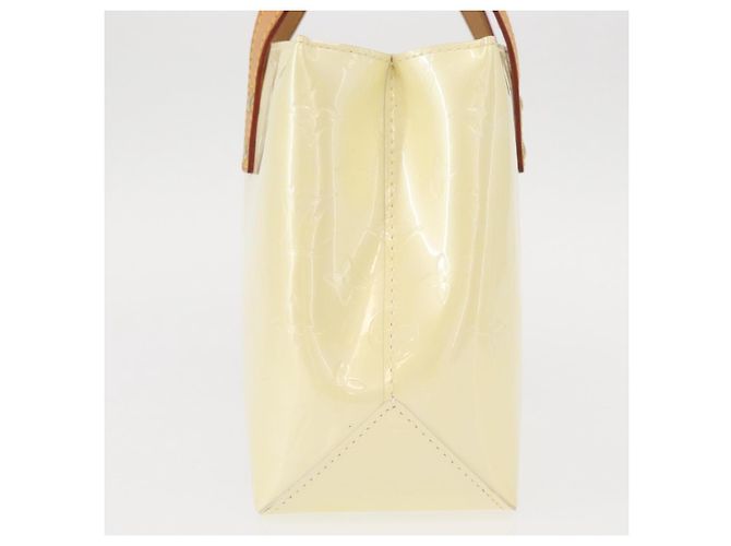 Louis Vuitton Monogram Vernis Reade PM Borsa a Mano Perle - vista 4