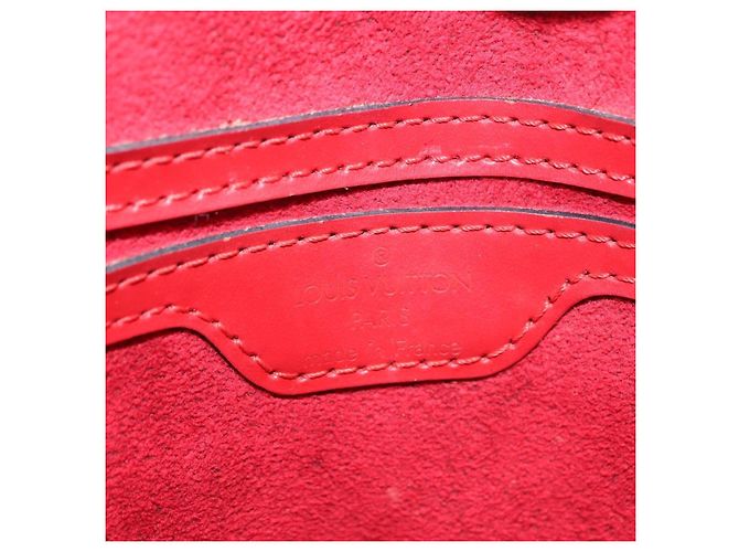 Louis Vuitton Epi Saint Jacques Borsa a Tracolla - Rossa - vista 17