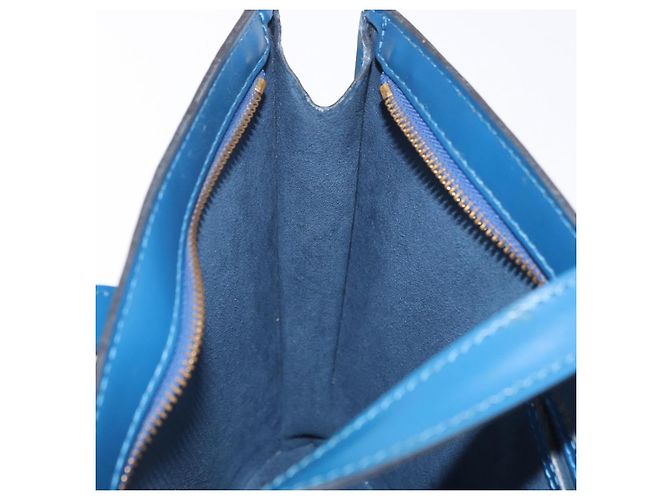 LOUIS VUITTON Epi Saint Jacques Shoulder Bag Blue M52275 LV Auth ep14878 - Jerrillo - vista 20