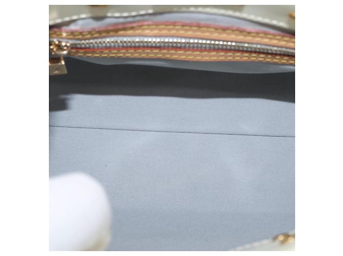 LOUIS VUITTON Monogram Vernis Reade PM Hand Bag Perle M91336 LV Auth ki6453 - Jerrillo - vista 10