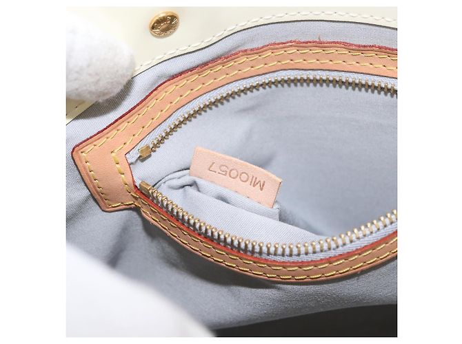 LOUIS VUITTON Monogram Vernis Reade PM Hand Bag Perle M91336 LV Auth ki6453 - Jerrillo - vista 11