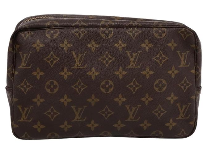 LOUIS VUITTON Monogram Trousse Toilette 28 Clutch Bag M47522 LV Auth kk704 - Jerrillo - vista 2