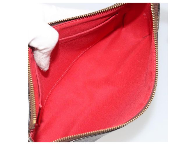 LOUIS VUITTON Damier Ebene Pochette Accessoires Pouch N41206 LV Auth 190053 - Jerrillo - vista 11