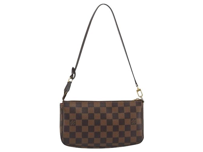 LOUIS VUITTON Damier Ebene Pochette Accessoires Pouch N41206 LV Auth 190053 - Jerrillo - vista 2