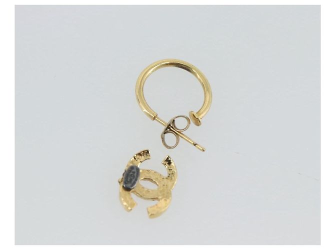 CHANEL Pierce Metall Gold Tone CC Auth 180938 - Jerrillo - Ansicht 11