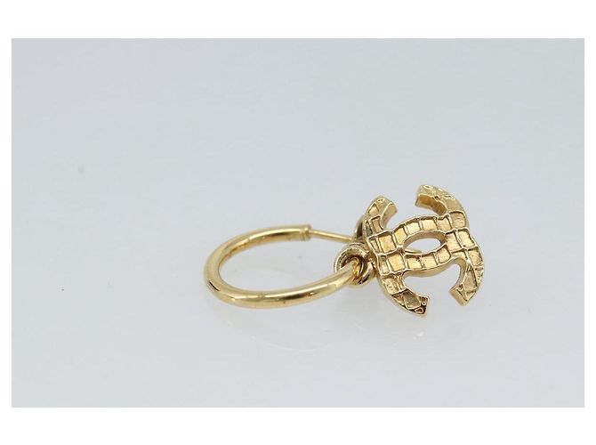 CHANEL Pierce Metall Gold Tone CC Auth 180938 - Jerrillo - Ansicht 6