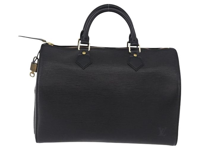 LOUIS VUITTON Epi Speedy 30 Hand Bag Noir Black M43002 LV Auth 190170SAV - Jerrillo - vista 2