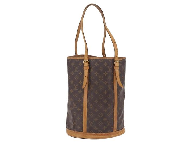 LOUIS VUITTON Monogram Bucket GM Shoulder Bag M42236 LV Auth 199458 - Jerrillo - vista 3