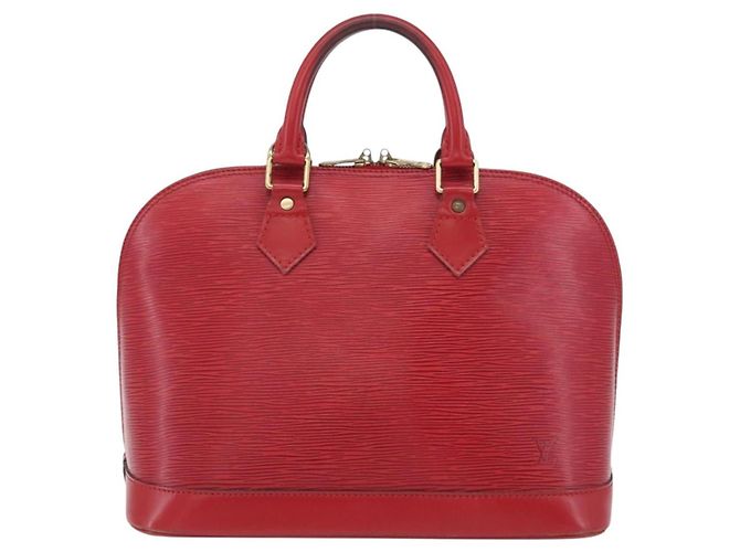 LOUIS VUITTON Epi Alma Hand Bag Castilian Red M52147 LV Auth 207066 - Jerrillo - vista 2