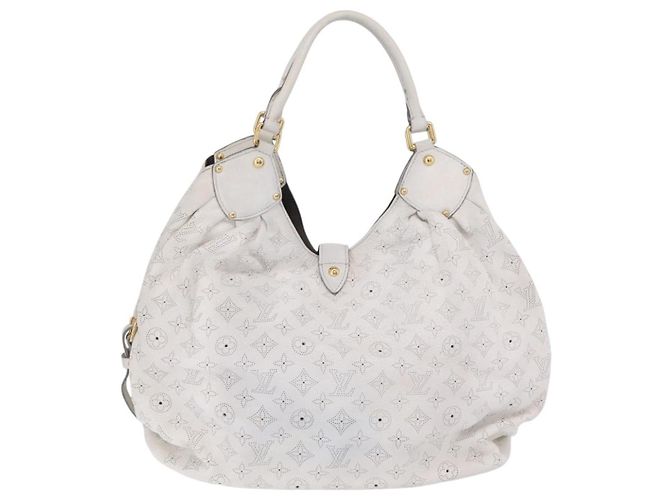 LOUIS VUITTON Monogram Punching Mahina Neo L Bag Leather M94280 LV Auth 207069A - Jerrillo - vista 3