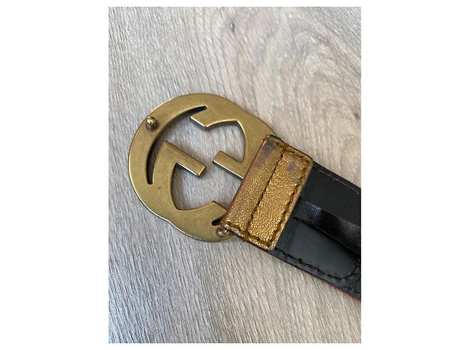 Cintura Gucci GG Marmont Web - vista 10