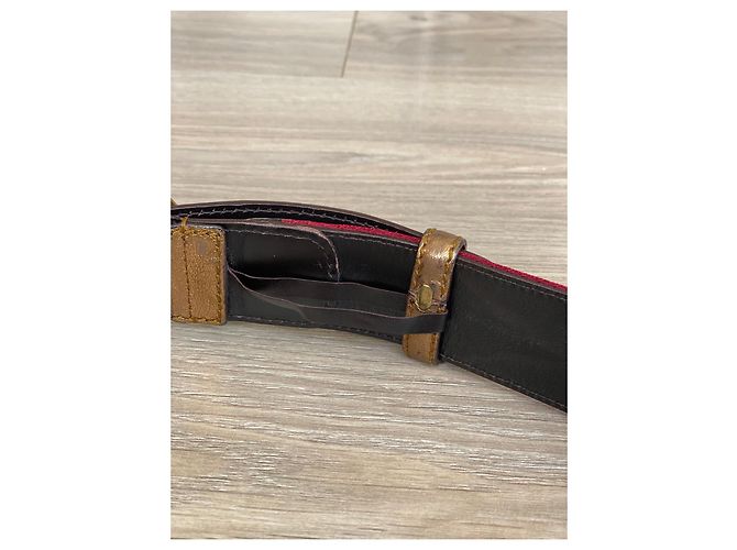 Cintura Gucci GG Marmont Web - vista 5