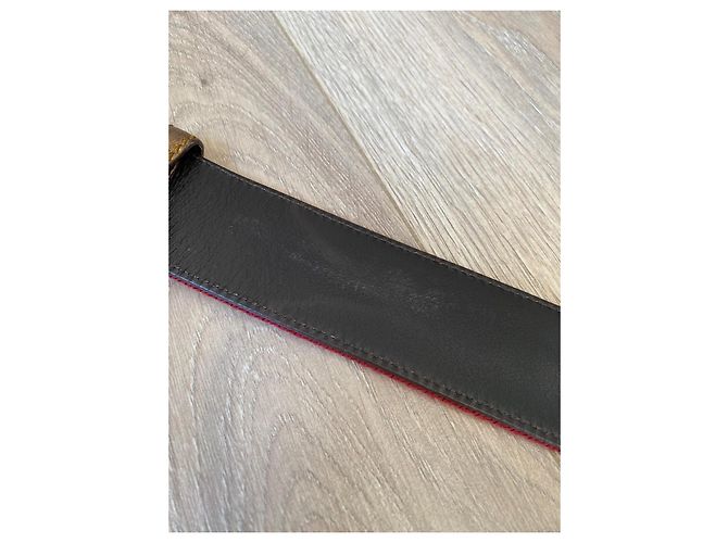 Cintura Gucci GG Marmont Web - vista 8