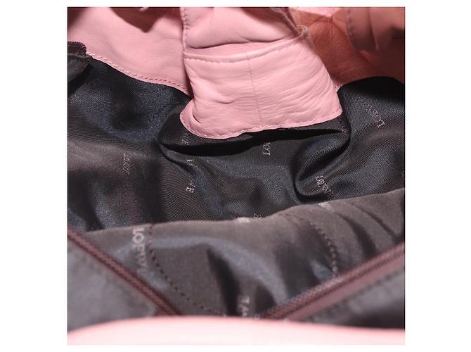 LOEWE Hand Bag Leather Pink Silver Auth 207112A - Jerrillo - vista 19
