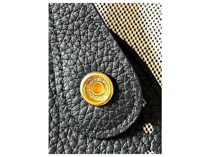 Evelyne Hermès Évelyne III 29 Toile H Écru Noir - vista 8