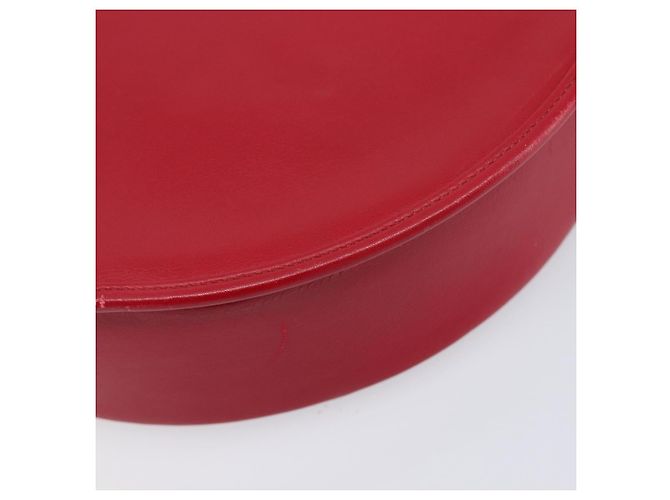 Autre Marque Saint Laurent Kate Shoulder Bag Leather Red Gold Auth 208231A - Jerrillo - vista 14