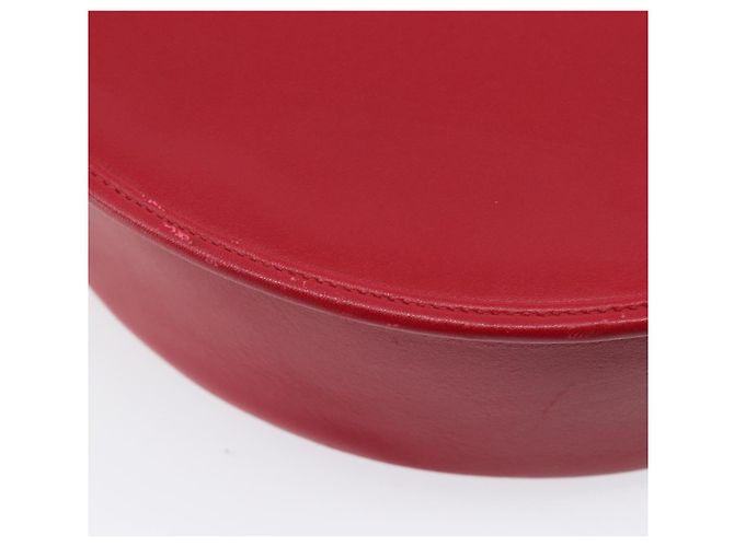 Autre Marque Saint Laurent Kate Shoulder Bag Leather Red Gold Auth 208231A - Jerrillo - vista 15