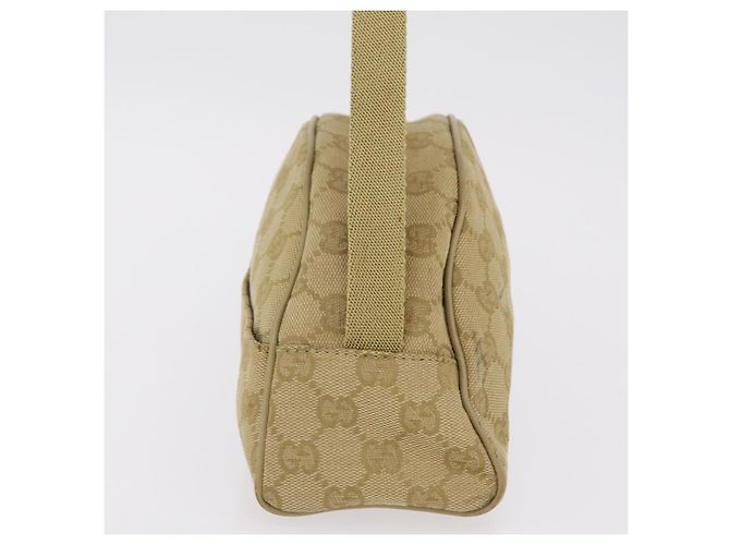 GUCCI GG Canvas Shoulder Bag Beige Gold 90781 Auth 208203 - Jerrillo - vista 5