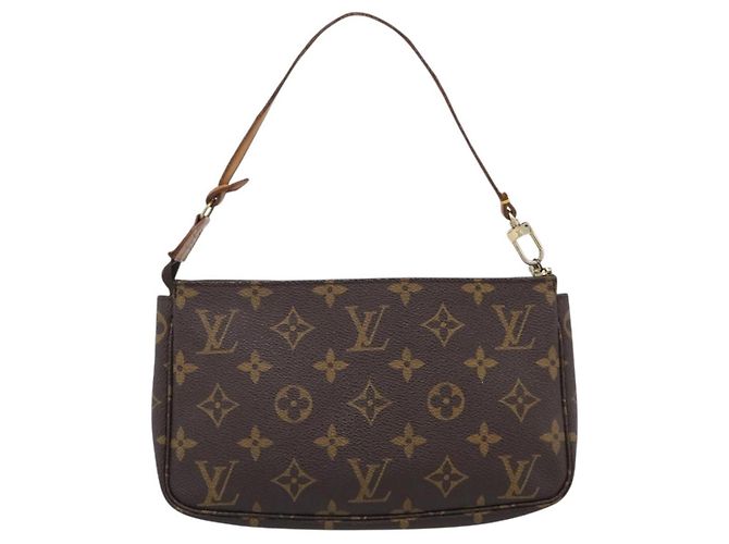 LOUIS VUITTON Monogram Pochette Accessoires Pouch M51980 LV Auth 208334A - Jerrillo - vista 3