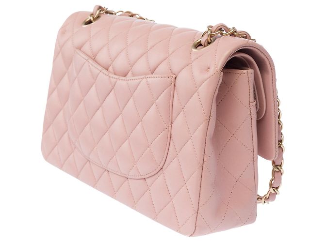 Borsa CHANEL Timeless/Classique in Pelle Rosa - 104069 - vista 2