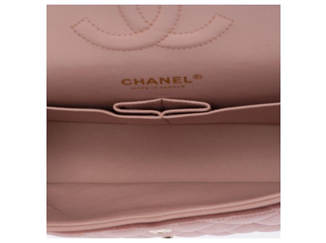 Borsa CHANEL Timeless/Classique in Pelle Rosa - 104069 - vista 9