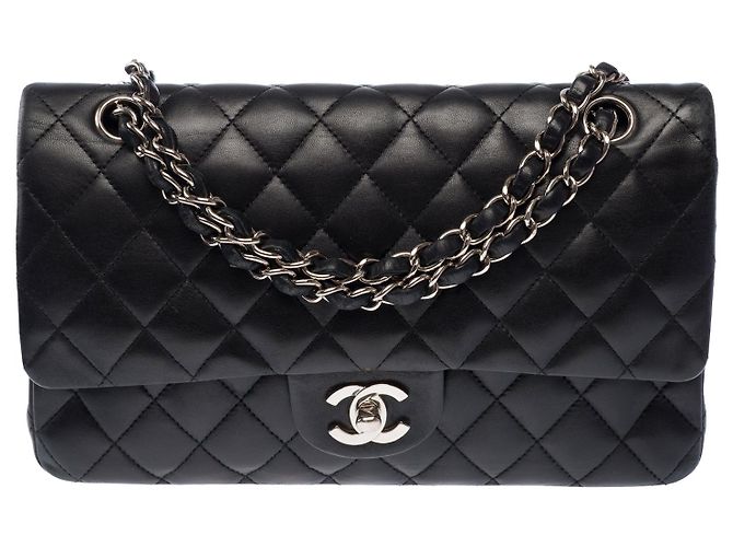 Borsa CHANEL Timeless/Classique in Pelle Nera - 104064 - vista 14