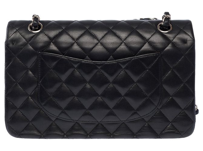 Borsa CHANEL Timeless/Classique in Pelle Nera - 104064 - vista 5