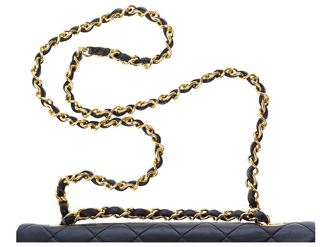 Borsa CHANEL Timeless/Classique in Pelle Nera - 104059 - vista 10