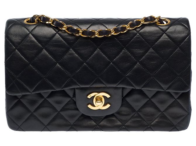 Borsa CHANEL Timeless/Classique in Pelle Nera - 104059 - vista 14