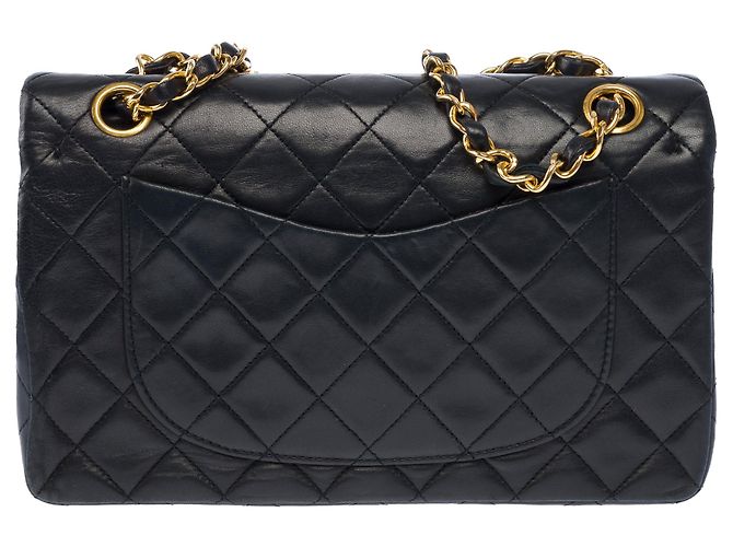Borsa CHANEL Timeless/Classique in Pelle Nera - 104059 - vista 5
