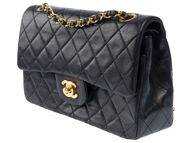 Borsa CHANEL Timeless/Classique in Pelle Nera - 104059 - vista 6