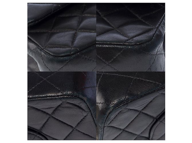 Borsa CHANEL Timeless/Classique in Pelle Nera - 104063 - vista 12