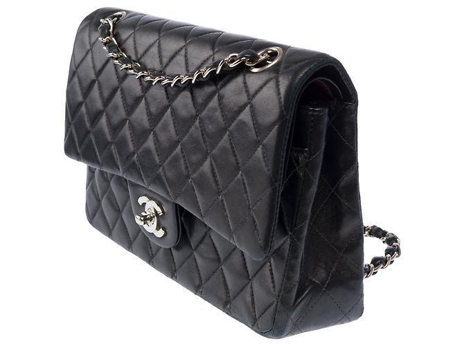 Borsa CHANEL Timeless/Classique in Pelle Nera - 104063 - vista 6